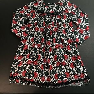 Hanna Andersson Floral Holiday Dress size 5 (110 cm)